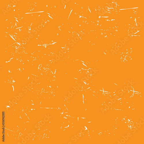 Orange Abstract color Painted