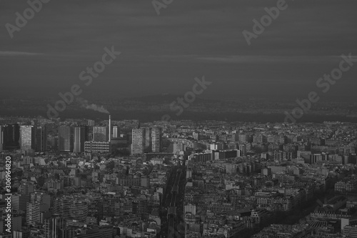 Vue panoramique de Paris