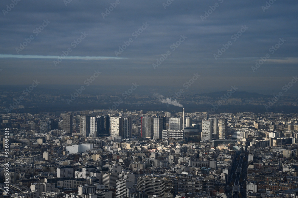 Vue panoramique de Paris