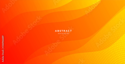 abstract minimal background with orange color
