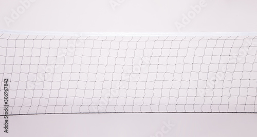 Wallpaper Mural Isolated Volleyball Net on the white background Torontodigital.ca