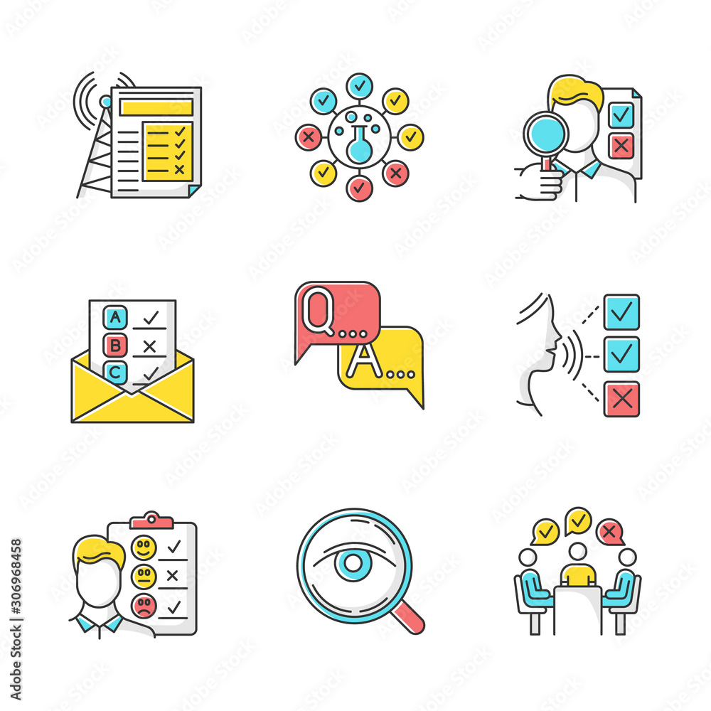 data collection methods icon