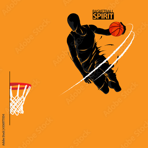slam dunk splash silhouette