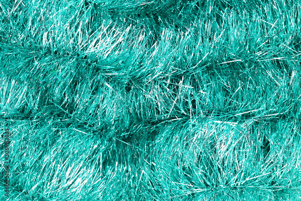 Obraz premium Background of red christmas tinsel