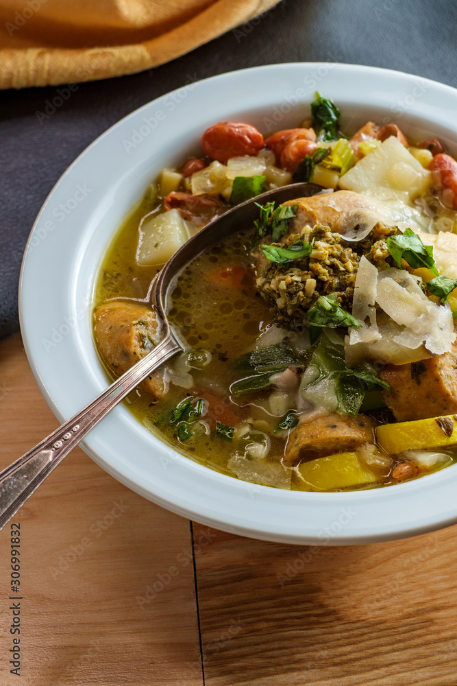 Minestrone Soupe Au Pistou