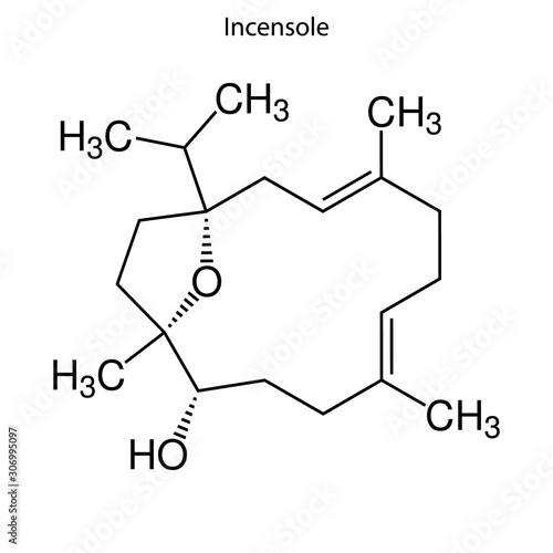 incensole Skeletal formula of Chemical element