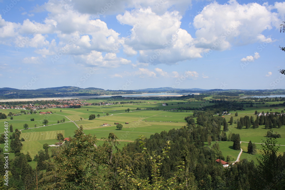 Panorama of landscape