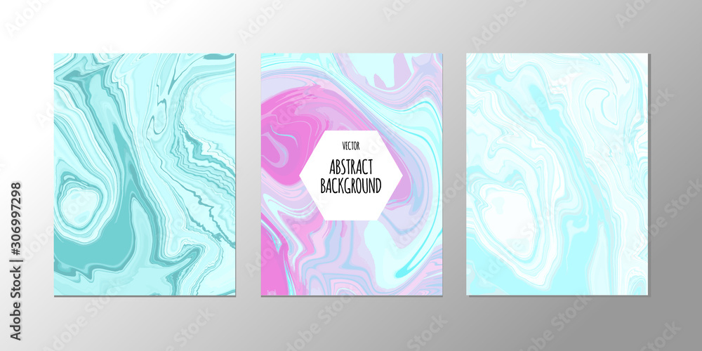 Vector abstract design trend to backgrounds marble texture, abstract fluid