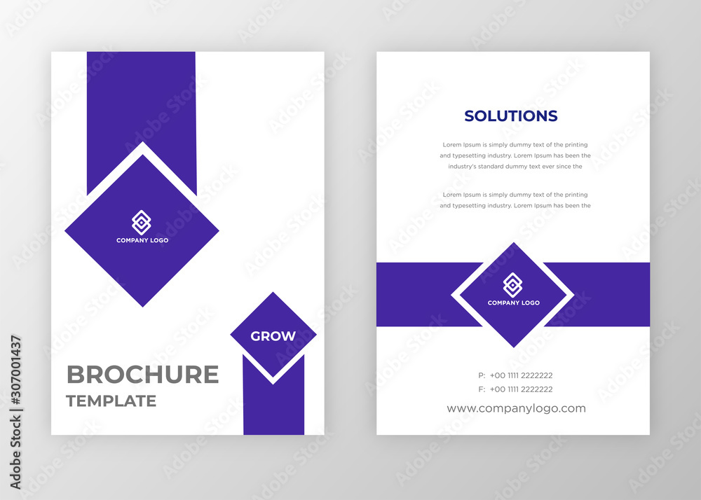 Brochure template design vector. Modern design with abstract and colorful shapes can be use for leaflet, book, poster, flyer, catalogue in A4 size. easy to edit, customize for print Brochure template design vector. Modern design with abstract and colorful shapes can be use for leaflet, book, poster, flyer, catalogue in A4 size. easy to edit, customize for print