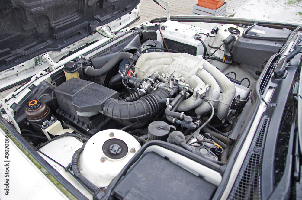 Fototapeta premium Komora silnikowa