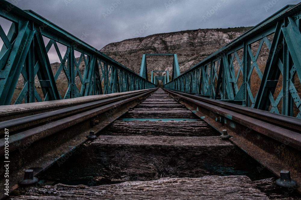 antiguo puente del tren de arganda