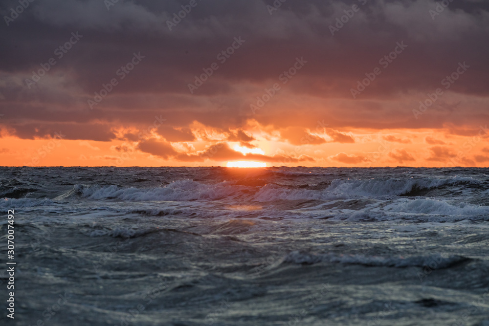 Obraz premium sonnenuntergang