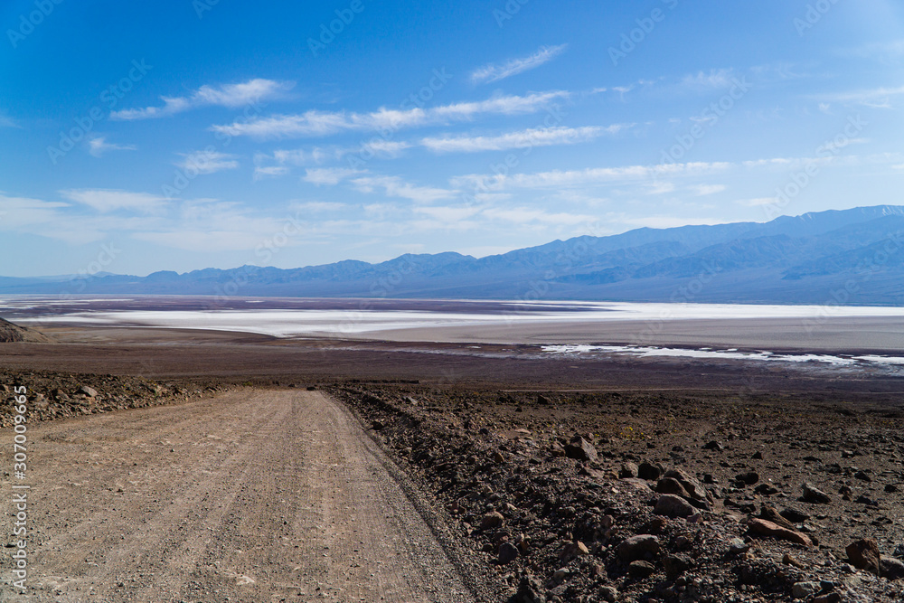 road in the desert road in the desert