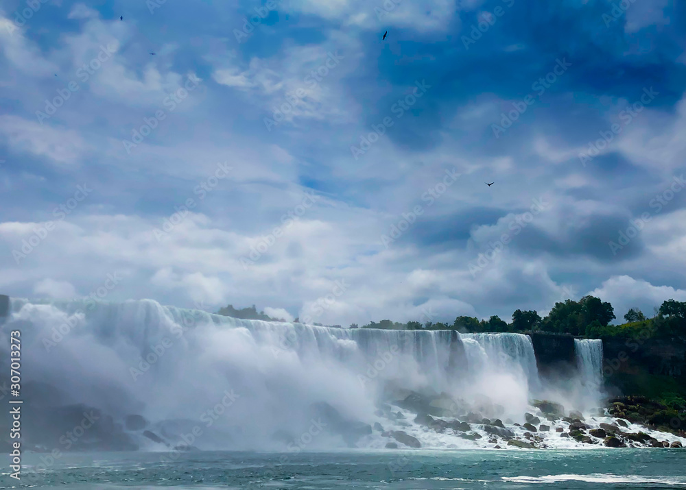 Fototapeta premium Niagara Falls from River Level