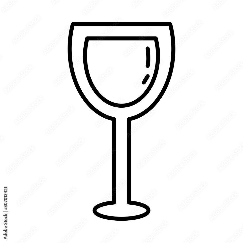 wine cup drink isolated icon wine cup drink isolated icon