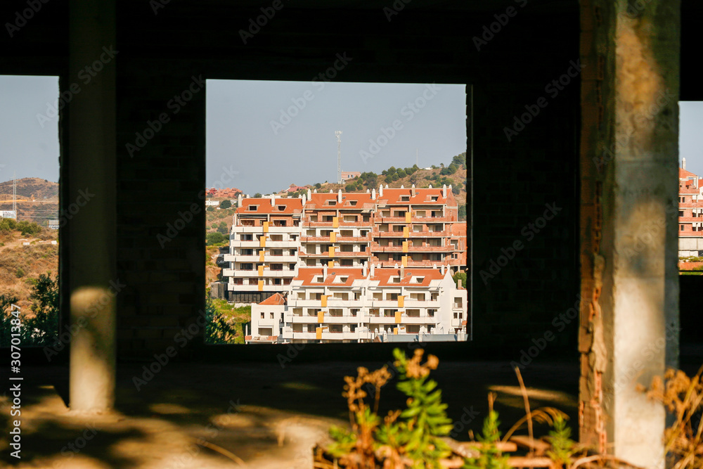 Abandoned works and constructions. Abandoned works and constructions.