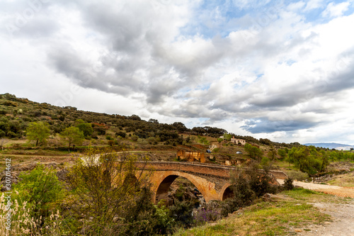 Landscape in the Montes de Toledo, Castilla La Mancha, Spain.