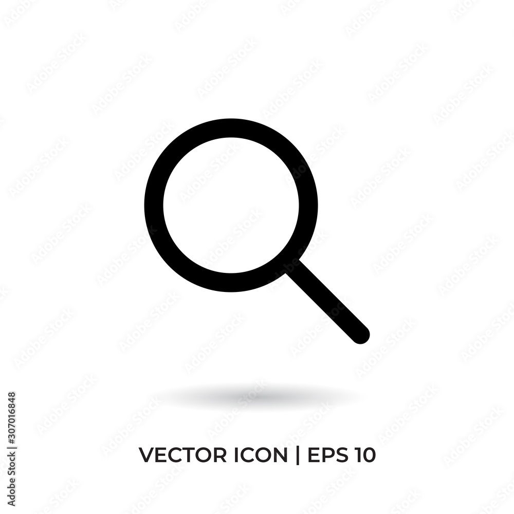 Search vector icon in modern design style for web site and mobile app Search vector icon in modern design style for web site and mobile app