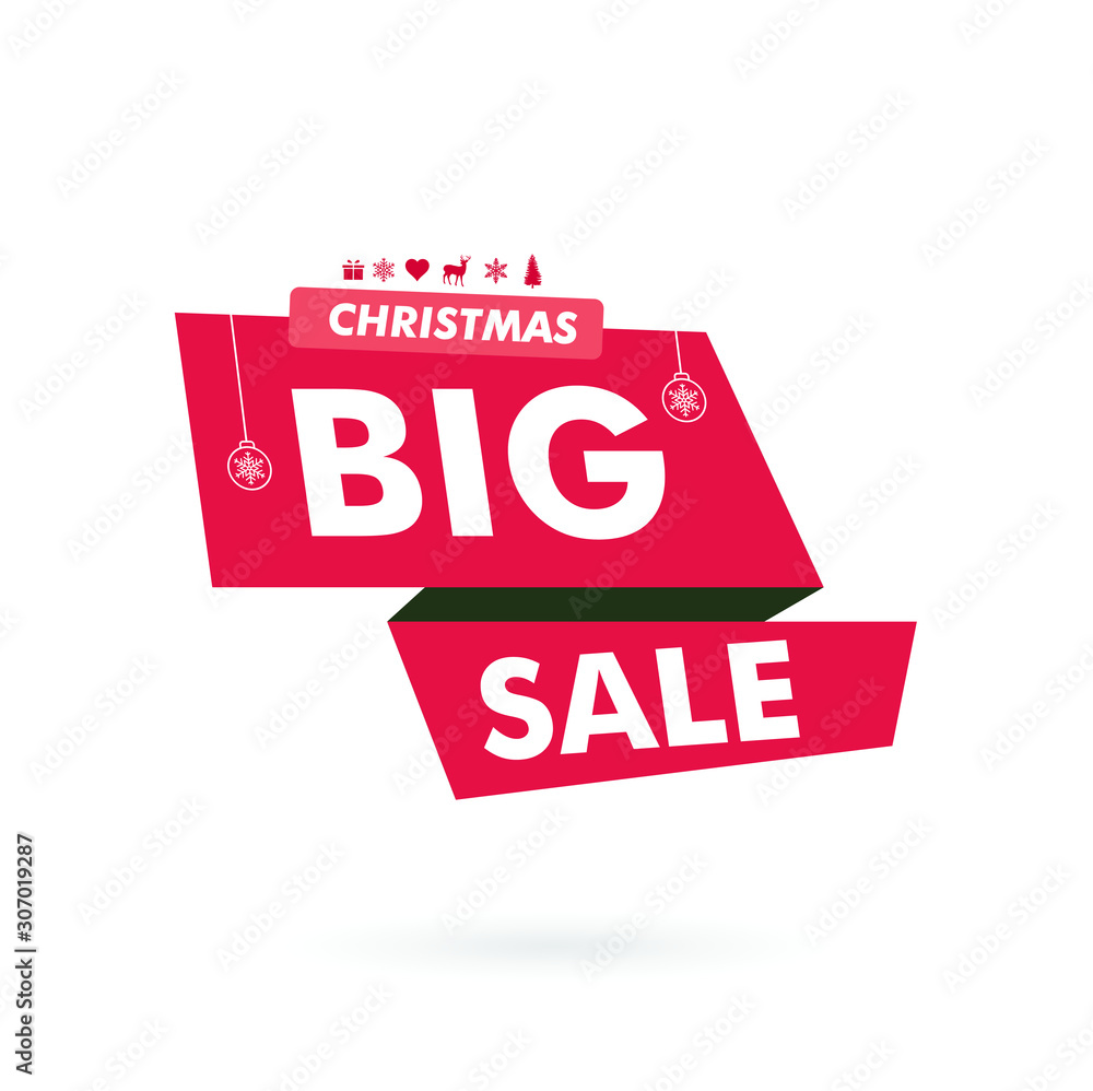merry christmas - big sale 70 - christmas offer sale badge merry christmas - big sale 70 - christmas offer sale badge