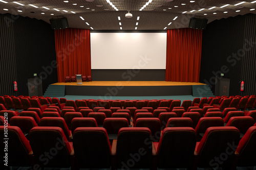 auditorium cinema room scene