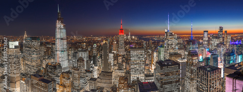 Photography New York City manhattan buildings skyline 2019 November