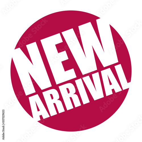 red vector banner new arrival