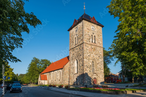 TRONDHEIM, NORWAY - july 2019: Church City Mission or Kirkens Bymisjon in Trondheim, Norway