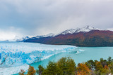 Perito Moreno Glacier in Patagonia, Argentina in autumn