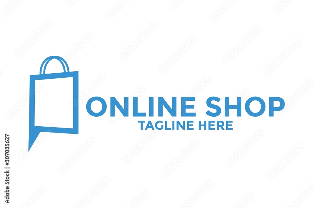 Shop logo vector, Creative Shop Logo design template Shop logo vector, Creative Shop Logo design template