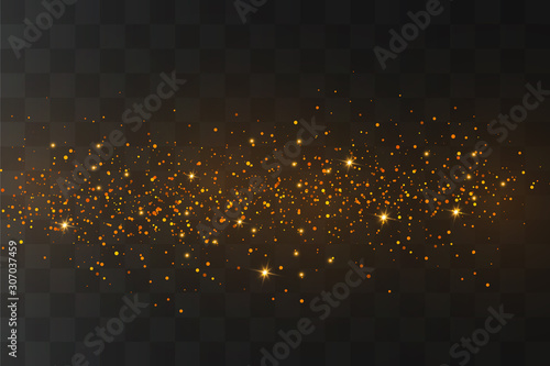 Gold sparks, stars © Ольга Гордеева