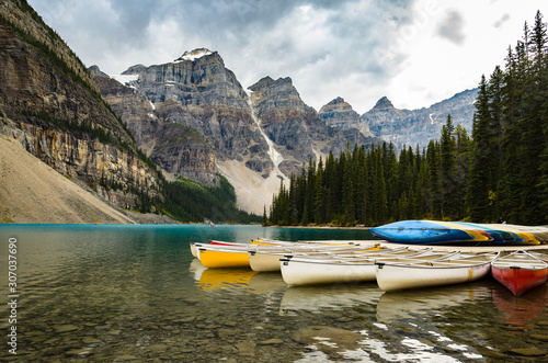 Moraine Lake Canoes