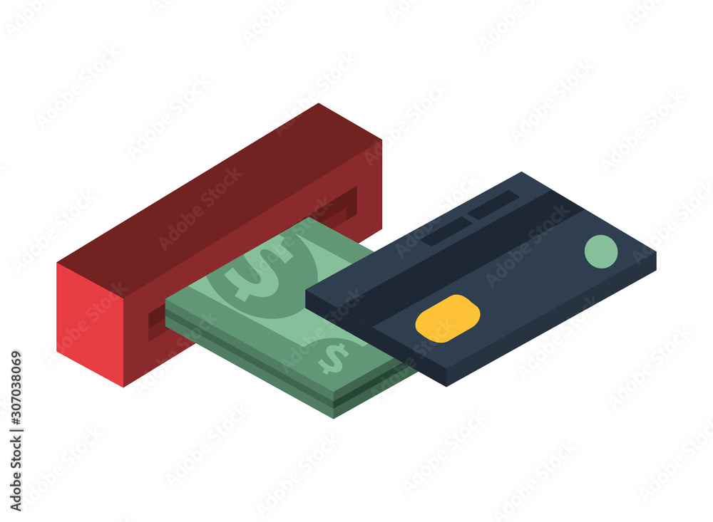 credit card economy isolated icon credit card economy isolated icon