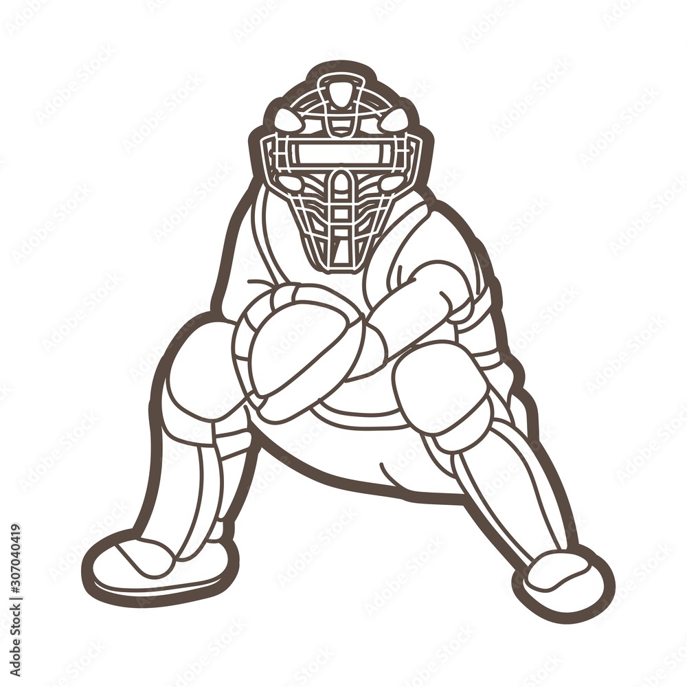 Baseball player action cartoon sport graphic vector. Baseball player action cartoon sport graphic vector.