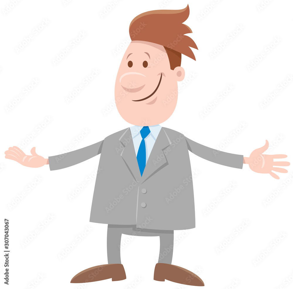 funny man or businessman cartoon comic character funny man or businessman cartoon comic character