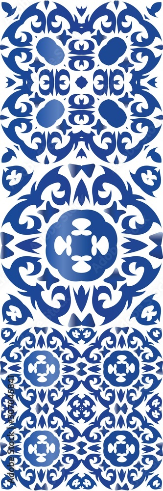 Ethnic ceramic tiles in portuguese azulejo. Ethnic ceramic tiles in portuguese azulejo.