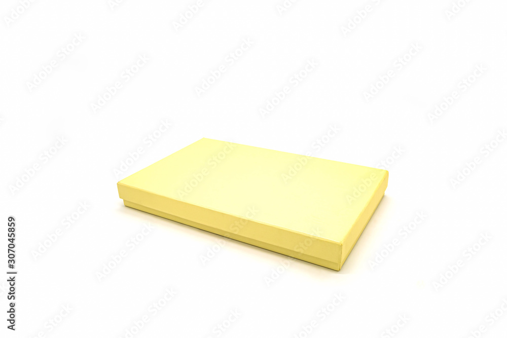 Golden square box. Golden square box.