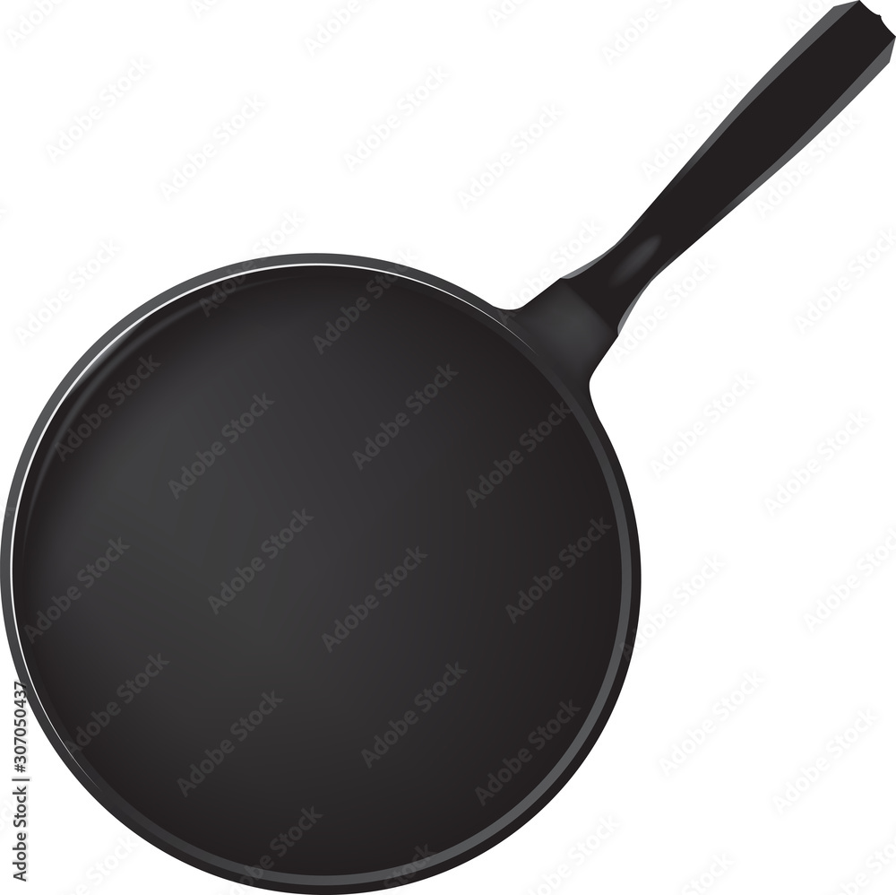 Pan with non-stick coating Pan with non-stick coating