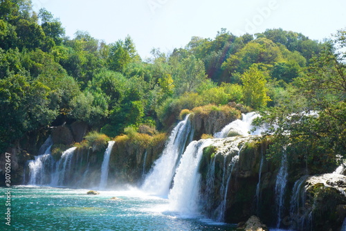クロアチアの観光地、クルカ国立公園