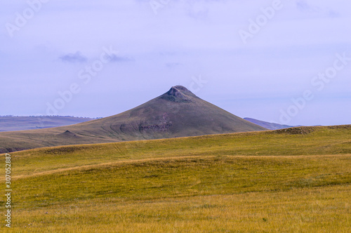 steppe autumn hills