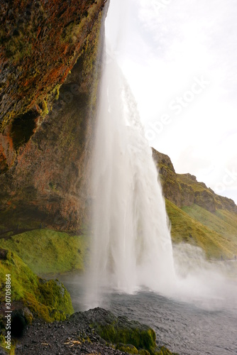 アイスランドの滝
