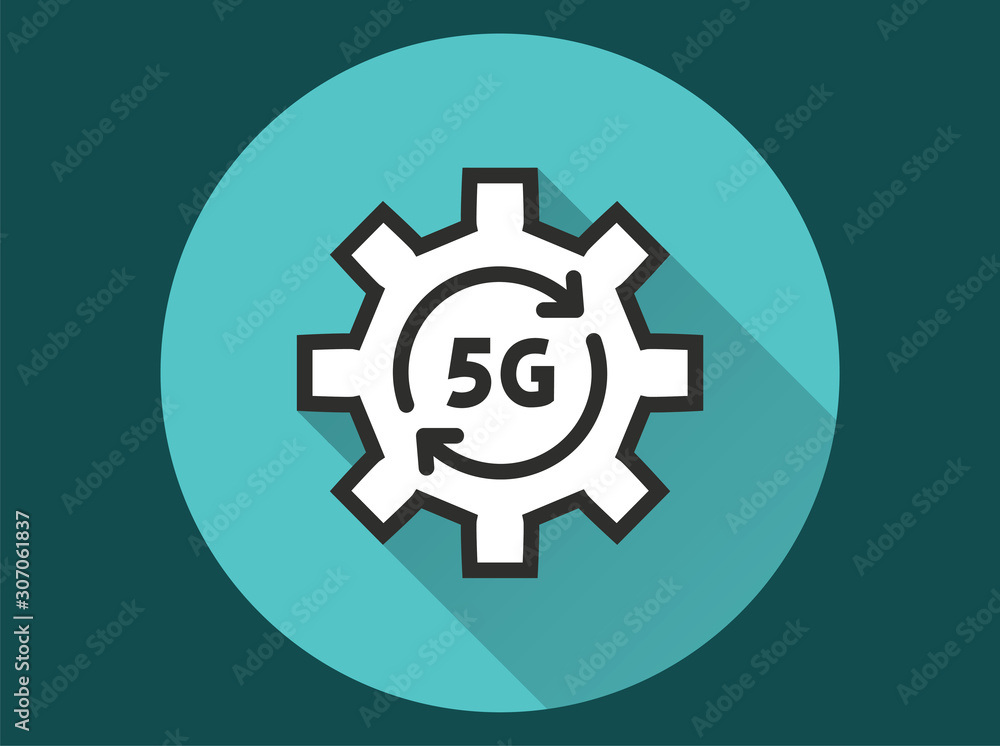 5g network icon for graphic and web design. 5g network icon for graphic and web design.