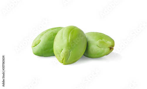 Wallpaper Mural Bitter bean, Parkia speciosa bean, Stink bean, Twisted cluster bean an isolated on white background Torontodigital.ca