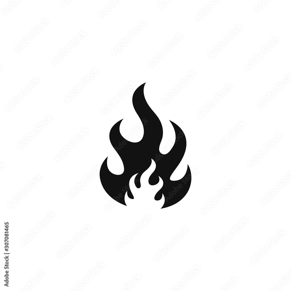 Fire flame Logo Template vector icon Oil, gas and energy logo concept Fire flame Logo Template vector icon Oil, gas and energy logo concept