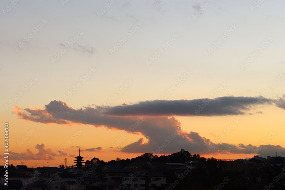 Fototapeta premium 夕暮