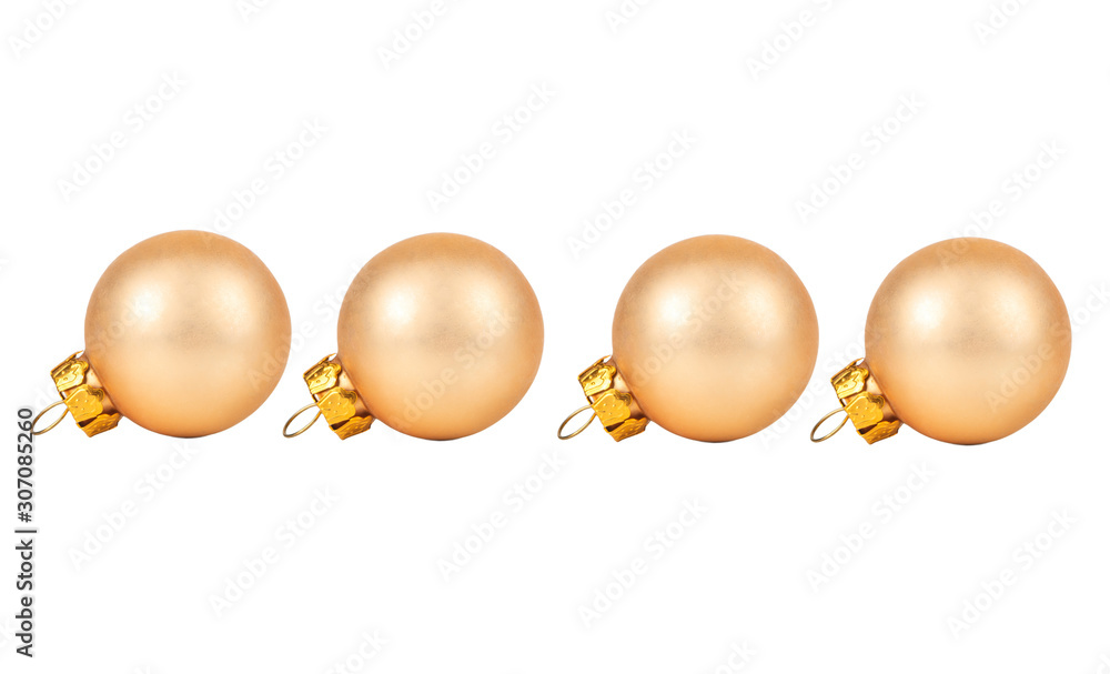 Beige Christmas balls Beige Christmas balls