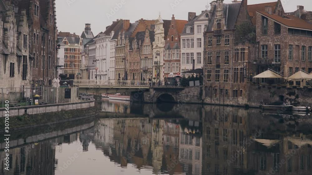 Belgium Ghent beautiful views of the city Belgium Ghent beautiful views of the city