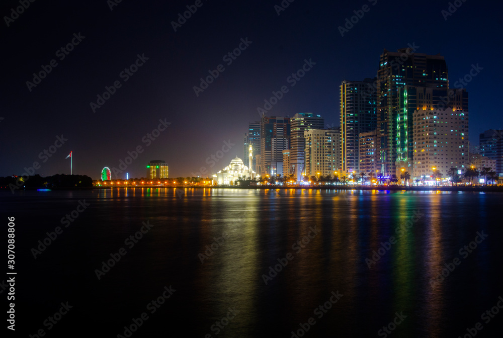 Fototapeta premium Landsscape Photographs from Sharjah United Arab Emirates