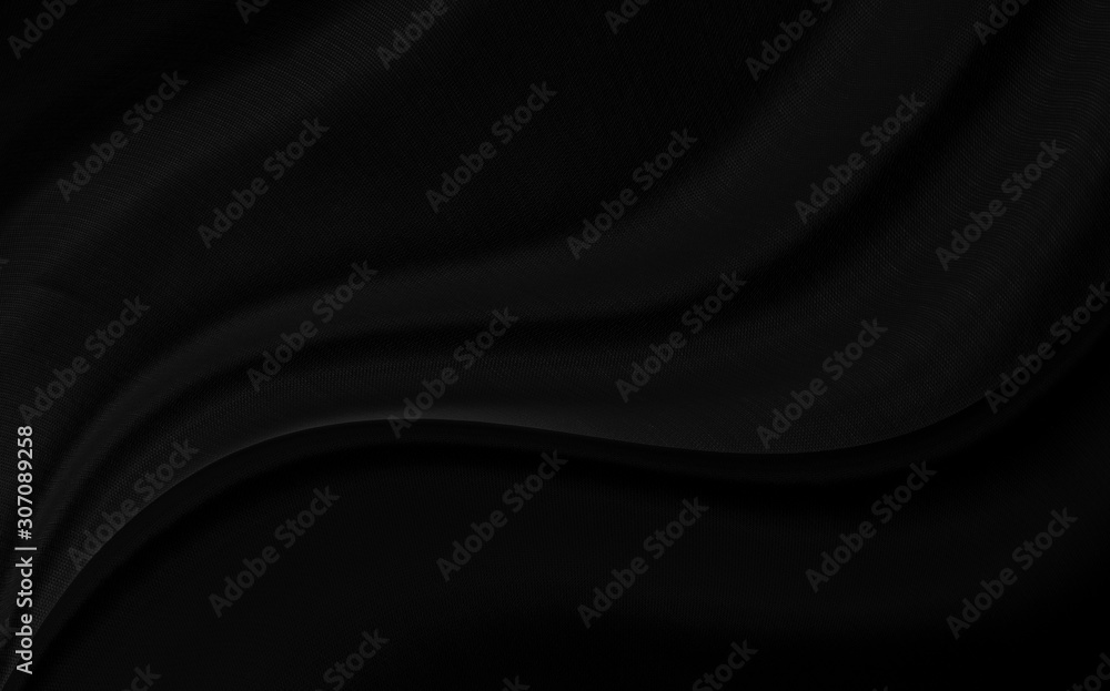 Black gray satin dark fabric texture luxurious shiny that is abstract silk cloth background with patterns soft waves blur beautiful. Black gray satin dark fabric texture luxurious shiny that is abstract silk cloth background with patterns soft waves blur beautiful.