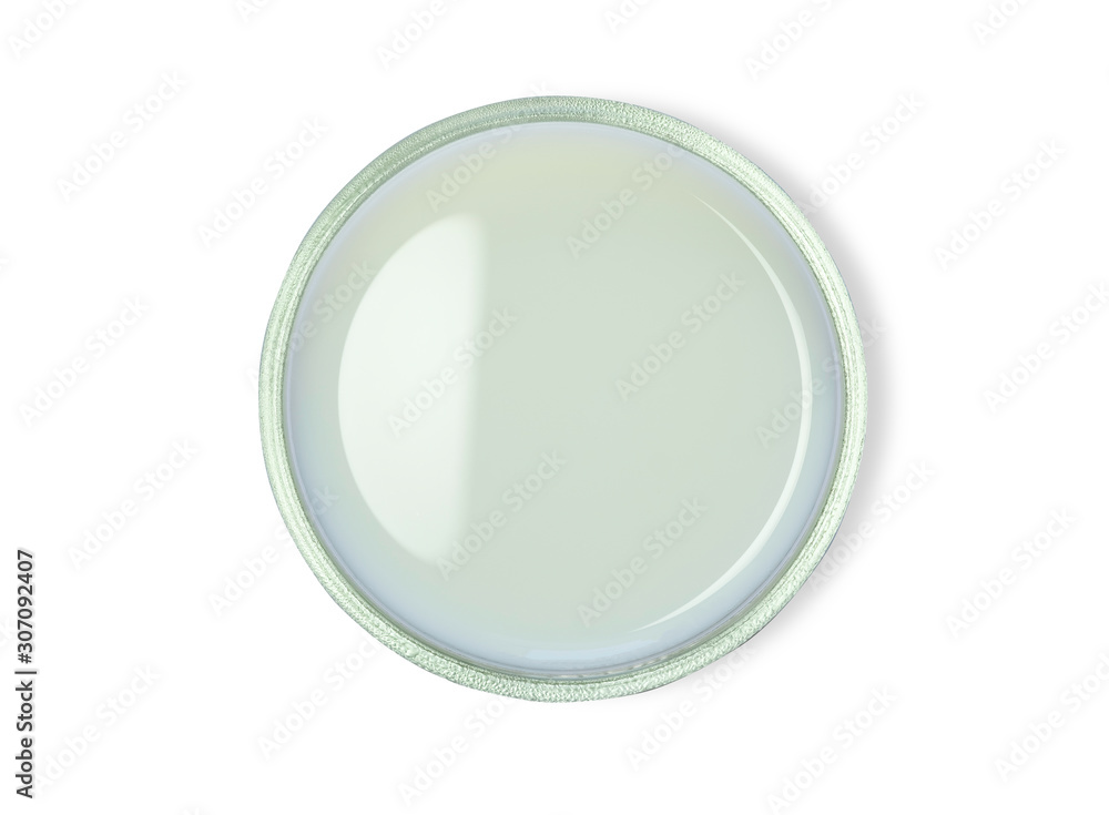 Close-up Glass of fresh milk above isolated on white background with clipping path. Top view Close-up Glass of fresh milk above isolated on white background with clipping path. Top view