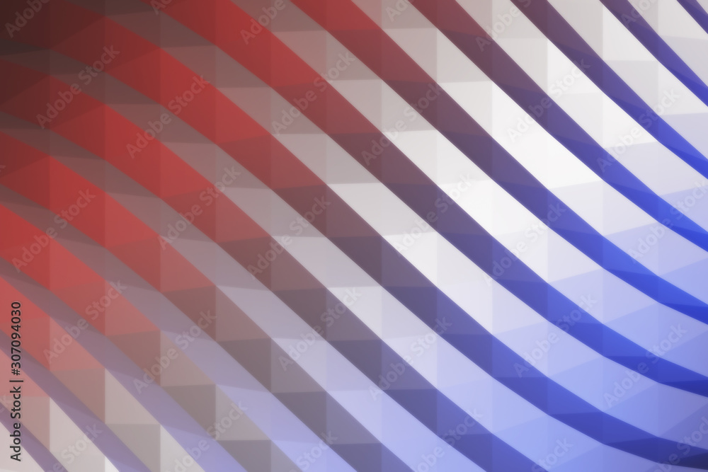 Abstract geometric pattern with diagonal stripes in shades of red, blue and steel. Stylish 3D background for business templates. Abstract geometric pattern with diagonal stripes in shades of red, blue and steel. Stylish 3D background for business templates.
